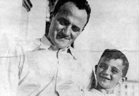 Emanuel Ringleblum and son